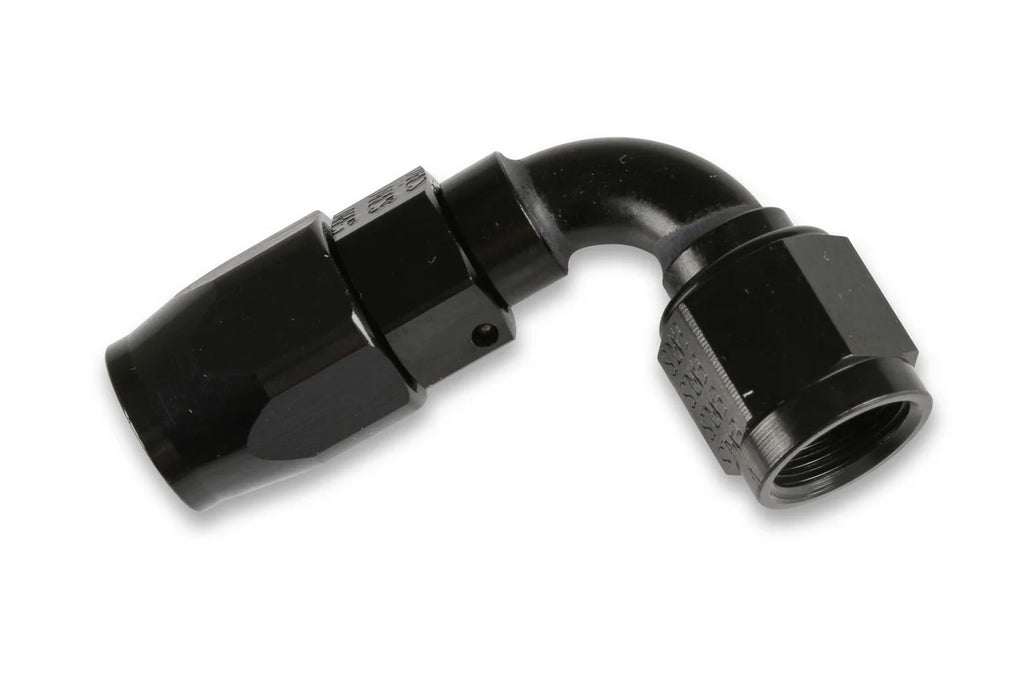 Earl's Performance Earls 90 Degree Swivel-Seal® Hose End AN -8 - Black AT809108ERL - Main Product View