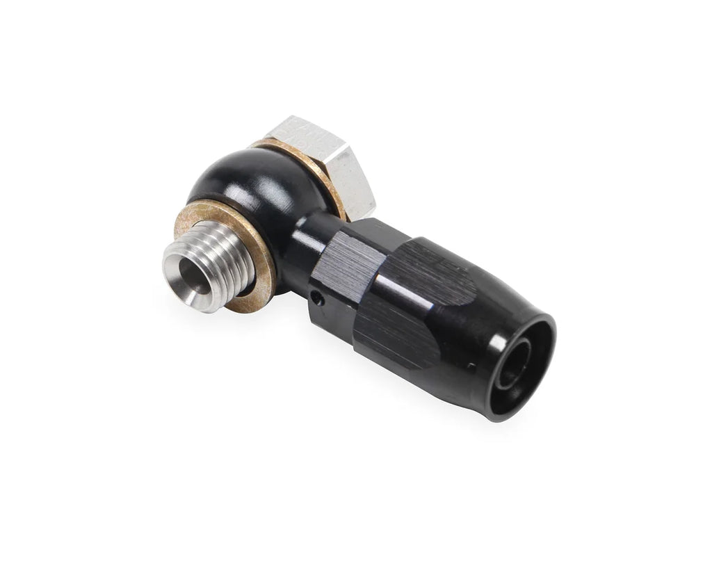 Earl's Performance Earls 9/16"-24 Bango Swivel-Seal® Hose End AN -6 Black AT807694ERL