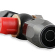 Load image into Gallery viewer, Earl's Performance Earls 9/16"-24 Double Bango Swivel-Seal® Hose End AN -6 Black AT807994ERL - Installation View