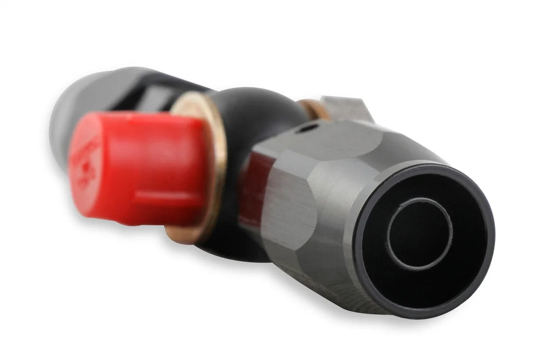 Earl's Performance Earls 9/16"-24 Double Bango Swivel-Seal® Hose End AN -6 Black AT807994ERL - Installation View