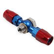 Load image into Gallery viewer, Earl's Performance Earls 9/16"-24 Double Bango Swivel-Seal® Hose End AN -6 Red/Blue 807994ERL