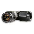 Load image into Gallery viewer, Earl's Performance Earl's Adj. Low Profile 90 Degree Speed-Seal Hose End, -3 Hose Size, 3 Nut Size AT609033ERL - Side View