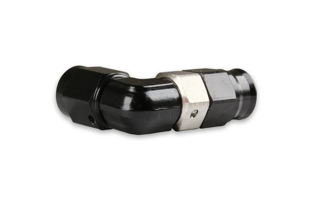 Earl's Performance Earl's Adj. Low Profile 90 Degree Speed-Seal Hose End, -3 Hose Size, 3 Nut Size AT609033ERL - Installat...