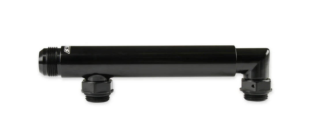 Earl's Performance Earl's Adjustable Coolant Cross-Over Tube -16 AN x(2) -12 AN O-Ring Port Swivels LS0037ERL - Additional...