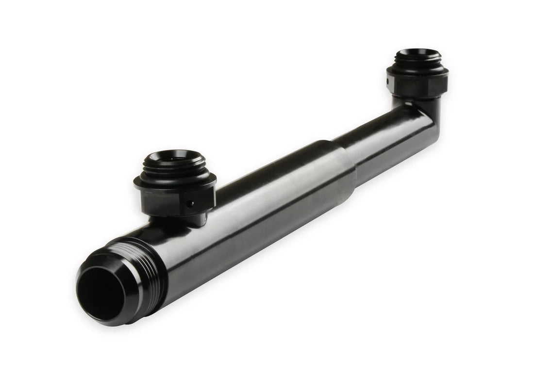Earl's Performance Earl's Adjustable Coolant Cross-Over Tube -16 AN x(2) -12 AN O-Ring Port Swivels LS0037ERL - Additional...