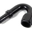 Load image into Gallery viewer, Earl's Performance Earl's Auto-Crimp Hose End - 150 Degree - Size -8 - Black AT715008ERL