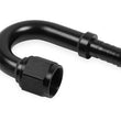 Load image into Gallery viewer, Earl's Performance Earl's Auto-Crimp Hose End - 180 Degree - Size -10 - Black AT718010ERL