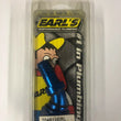 Load image into Gallery viewer, Earl's Performance Earl's Auto-Crimp Hose End - 45 Degree - Size -12 - Blue 704612ERL