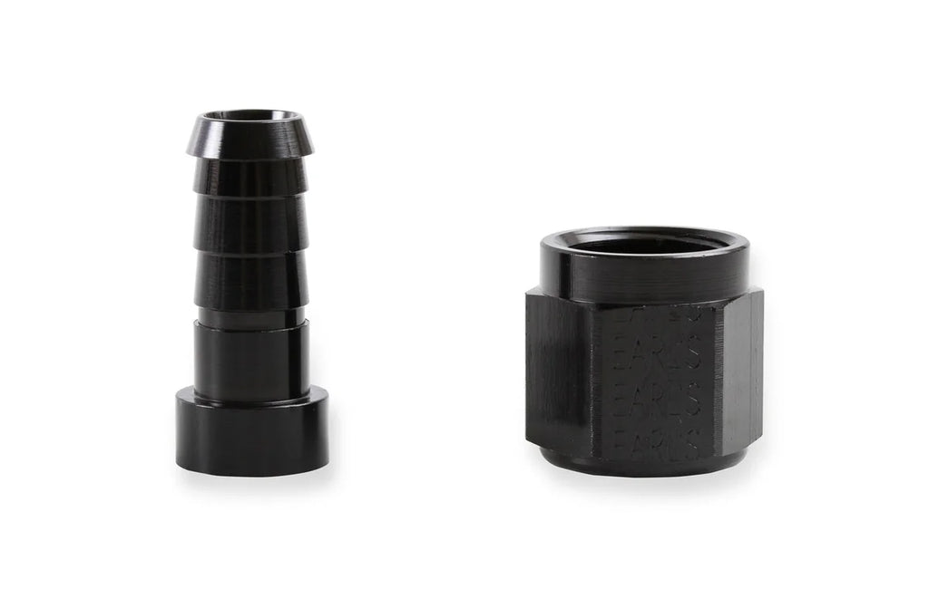 Earl's Performance Earl's Auto-Crimp Hose End - Straight - Size -16 - Black AT700116ERL - Main Product View