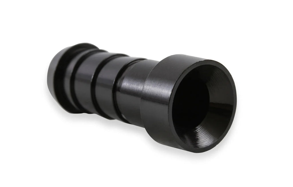 Earl's Performance Earl's Auto-Crimp Hose End - Straight - Size -16 - Black AT700116ERL - Installation View