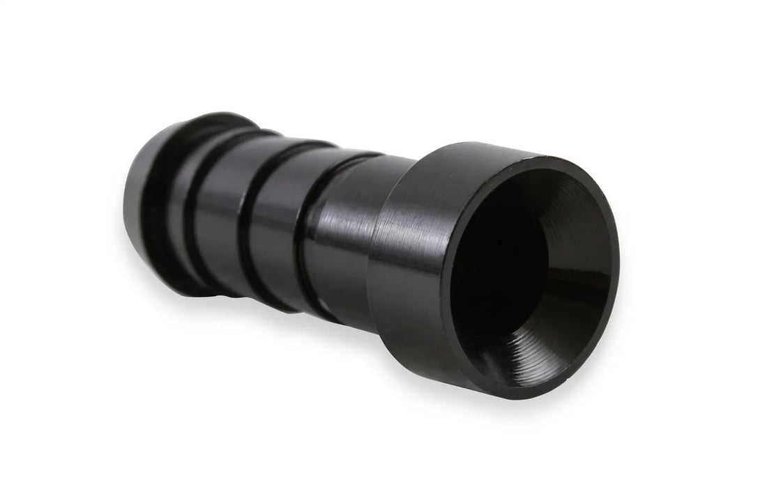 Earl's Performance Earl's Auto-Crimp Hose End - Straight - Size -4 - Black AT700104ERL - Installation View