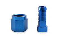 Load image into Gallery viewer, Earl's Performance Earl's Auto-Crimp Hose End - Straight - Size -4 - Blue 700104ERL - Main Product View