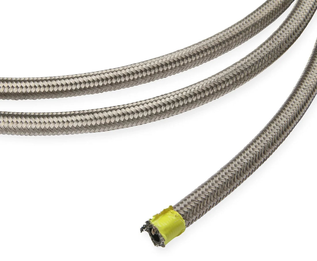 Earl's Performance Earl's Auto-Flex Hose - Size 6 - Sold By The Foot In Continuous Length up to 50' 300006ERL - Back View
