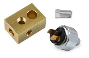Earl's Performance Earl's Brake Light Switch Kit - Pressure Activated w/ Tee PK0017ERL - Main Product View