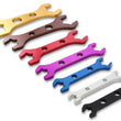 Load image into Gallery viewer, Earl's Performance Earl's Double-Ended Hose End Wrenches - Set of 7 230401ERL - Back View