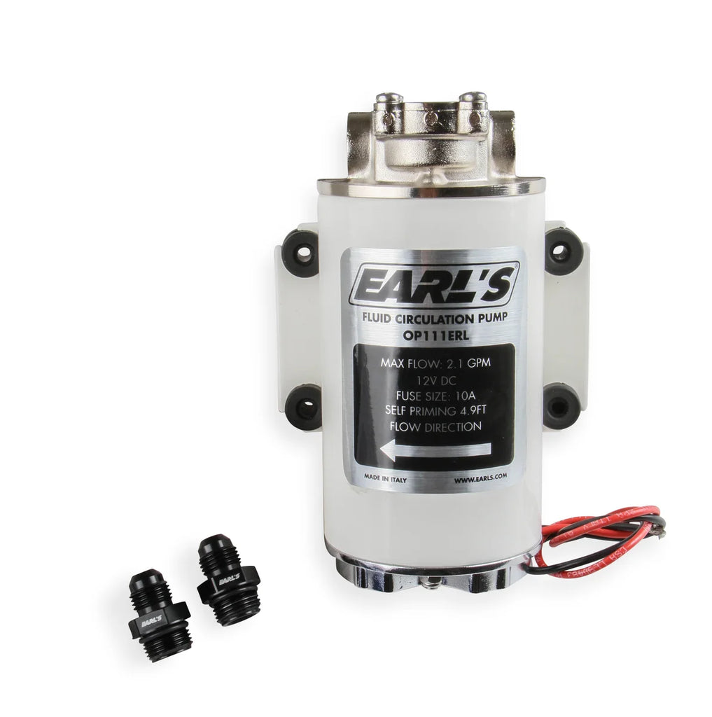 Earl's Performance Earl's Electric Oil Pump - 12 VDC OP111ERL - Main Product View