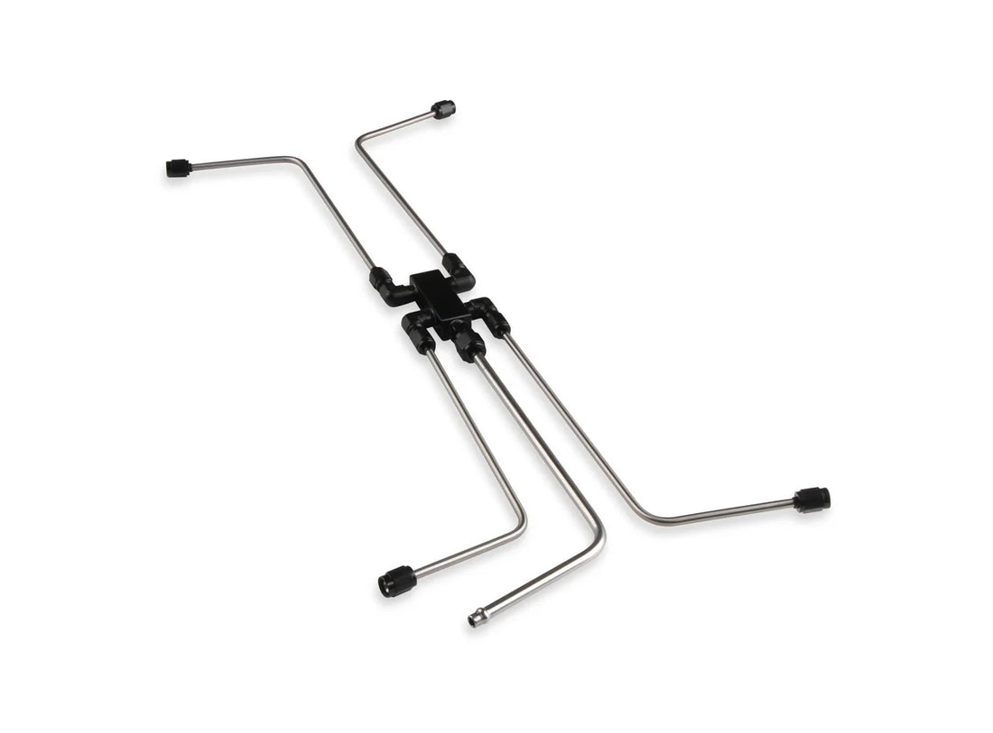 Earl's Performance Earl's LS Steam Tube Kit with Stainless Hard Line Tubing and Steam Vent Adapters LS0041ERL - Side View
