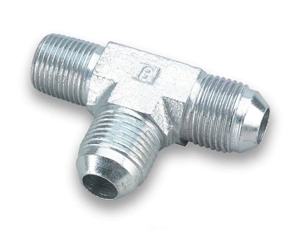 Earl's Performance Earl's Male AN -3 "T" to 1/8" NPT on Run 962603ERL