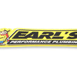 Load image into Gallery viewer, Earl's Performance Earl's Metal Sign - 24" x 8.25" 10000ERL - Side View