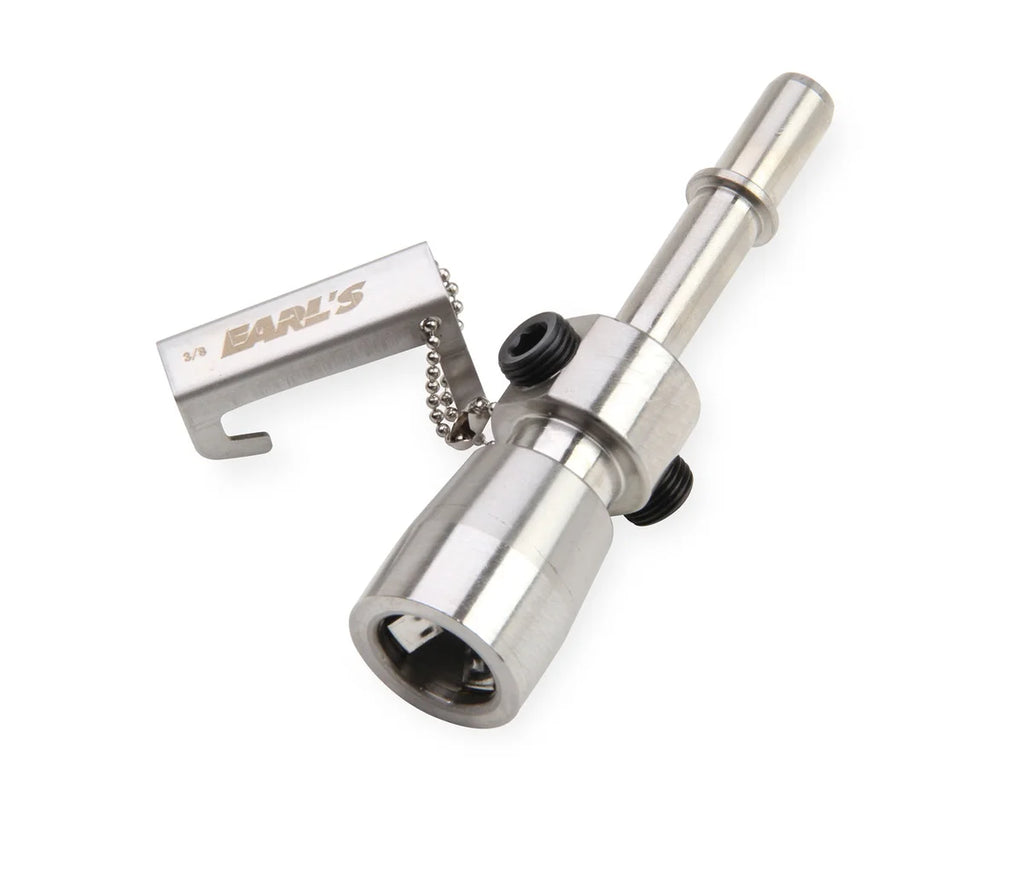 Earl's Performance Earl's O.E. Fuel Line EFI Quick Connect 3/8" Male to 3/8" Female 961966ERL