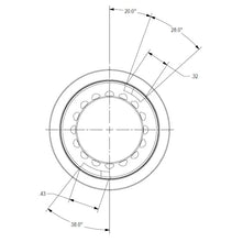 Load image into Gallery viewer, Earl's Performance Earl's Oil Fill Cap w/ PCV Vent 3434122ERL - Bottom View