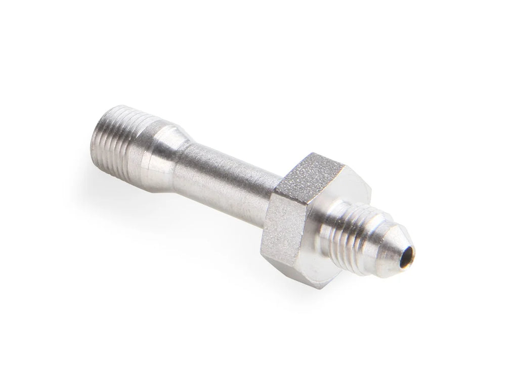 Earl's Performance Earl's Oil Pressure Adapter Male AN -3 to 1/8" NPT 1" Longer 968803ERL - Main Product View