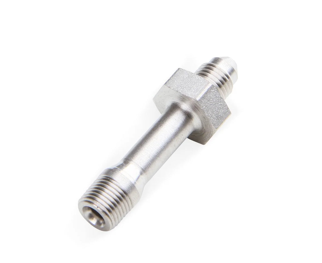 Earl's Performance Earl's Oil Pressure Adapter Male AN -3 to 1/8" NPT 1" Longer 968803ERL - Side View