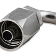Load image into Gallery viewer, Earl's Performance Earls Power Steering Hose End - 120 Degree -6 AN - Stainless Steel SS131206ERL - Detail View