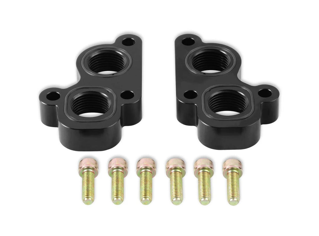 Earl's Performance Earl's Remote Mount Electric Water Pump Block Adapters LT0005ERL fits 2014-2021 Cadillac / Chevrolet / GMC