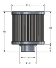 Load image into Gallery viewer, Earl's Performance Earl's Replacement Filter for Catch Tank CT103ERL - Installation View