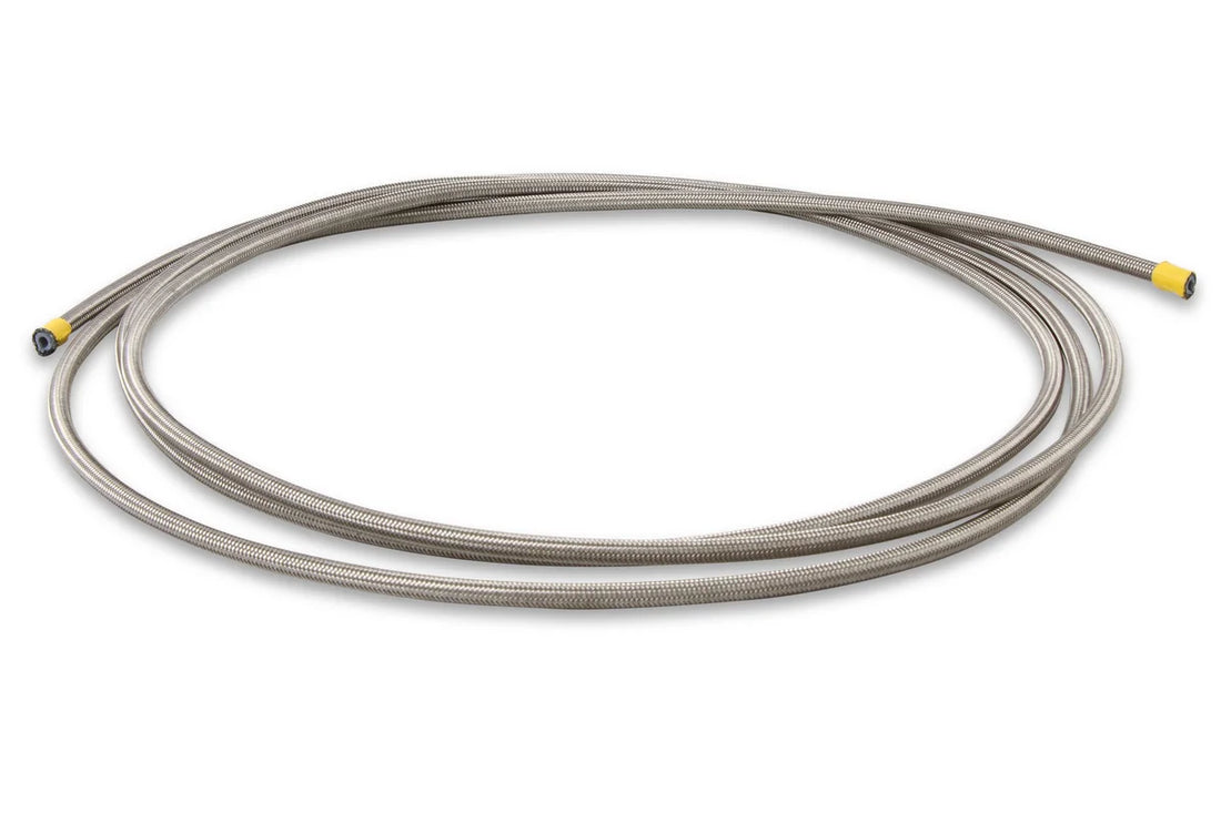 Earl's Performance Earl's Speed-Flex Hose Size -3 Stainless Steel Braid - 20 FT 620003ERL - Side View