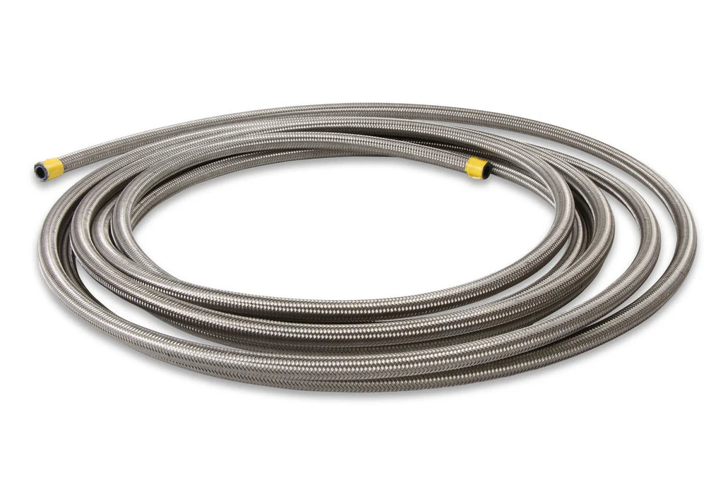 Earl's Performance Earl's Speed-Flex Hose Size -6 Stainless Steel Braid - 20 FT 620006ERL - Side View