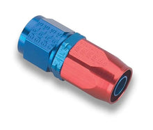 Load image into Gallery viewer, Earl's Performance Earls Straight Auto-Fit Hose End AN -24 - Red/Blue 300124ERL - Main Product View
