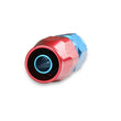 Load image into Gallery viewer, Earl's Performance Earls Straight Swivel-Seal® Hose End AN -16 - Red/Blue 800116ERL - Side View