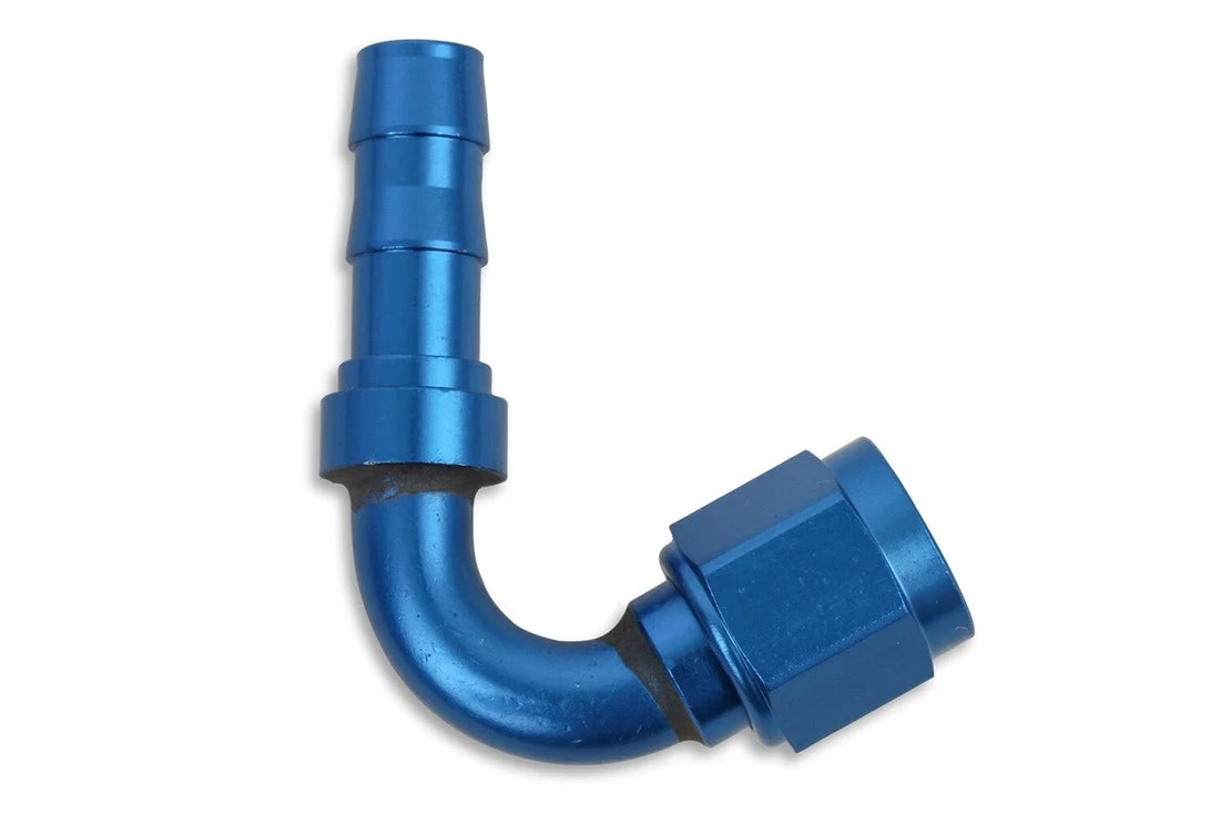 Earl's Performance Earl's Super Stock™ 120 Degree -4 Female to 1/4" Barb 712045ERL - Side View