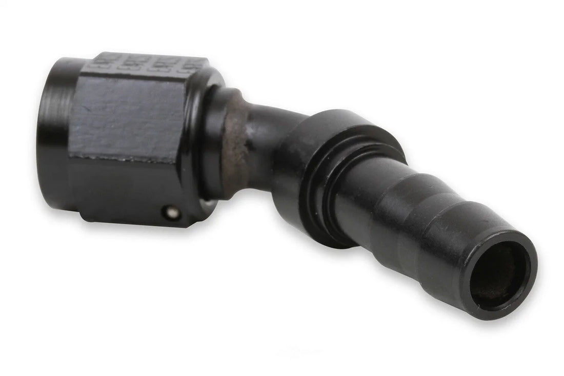 Earl's Performance Earl's Super Stock™ 45 Degree -4 Female to 1/4" Barb AT704645ERL - Back View