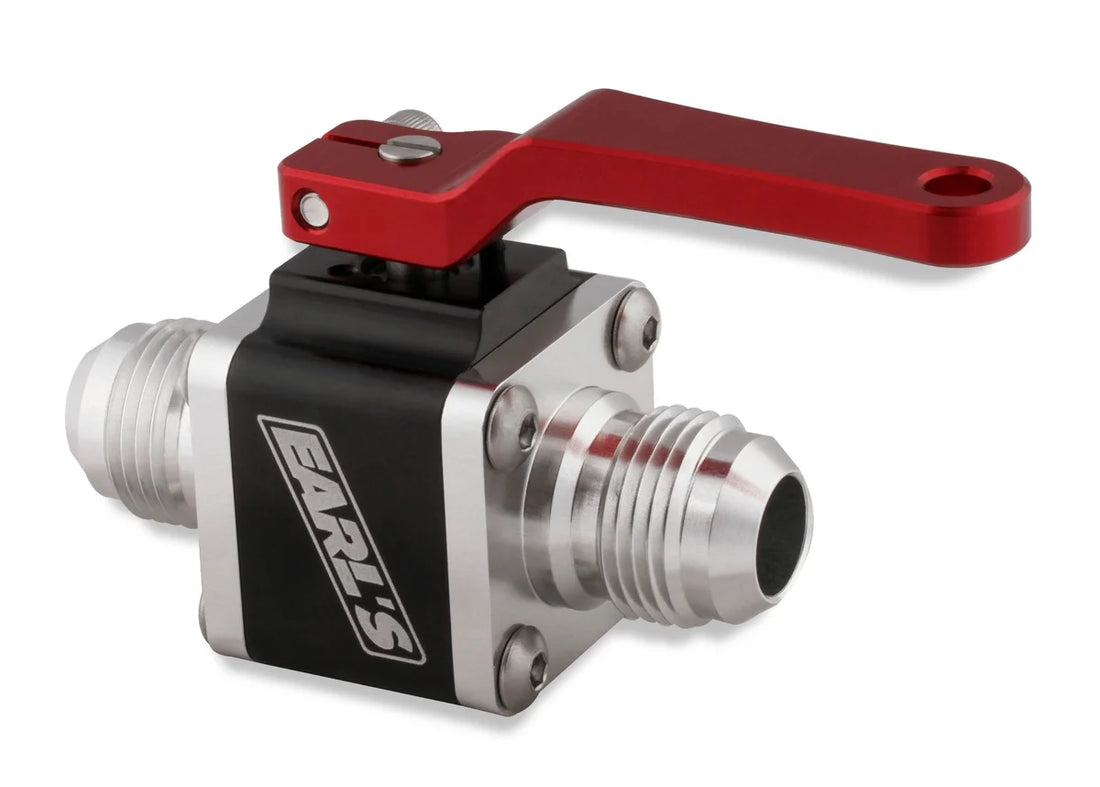 Earl's Performance Earl's UltraPro Ball Valve -10 AN Male to Male 230510ERL - Back View