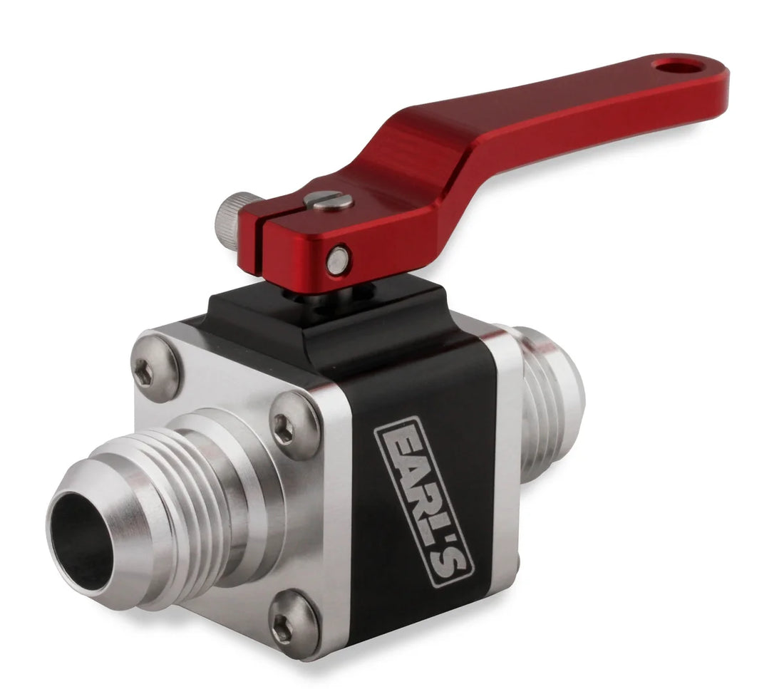Earl's Performance Earl's UltraPro Ball Valve -10 AN Male to Male 230510ERL - Installation View