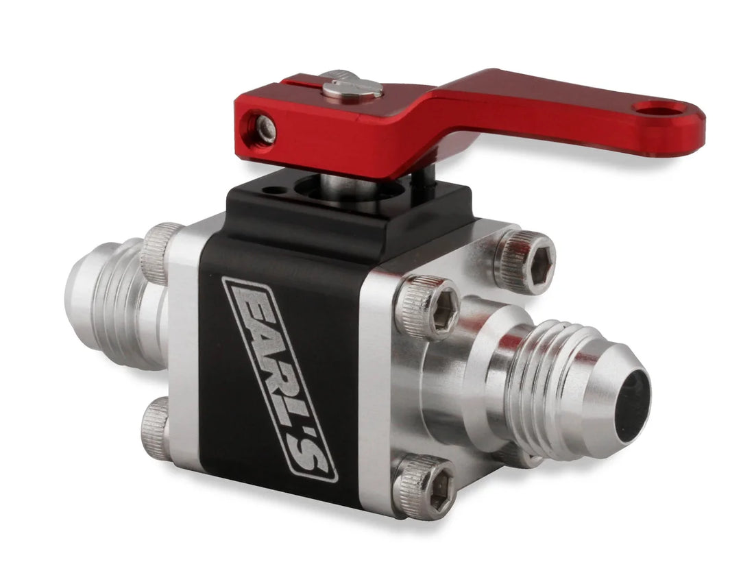 Earl's Performance Earl's UltraPro Ball Valve -6 AN Male to Male 230506ERL - Installation View