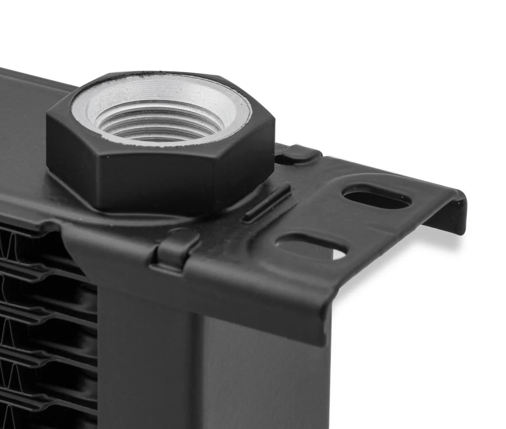 Earl's Performance Earl's UltraPro Oil Cooler - 25 Rows - Extra-Wide Cooler 825ERL - Back View