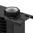 Load image into Gallery viewer, Earl's Performance Earl's UltraPro Oil Cooler - Black - 10 Rows - Wide Cooler 410ERL - Side View