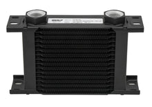 Load image into Gallery viewer, Earl's Performance Earl's UltraPro Oil Cooler - Black - 16 Rows - Narrow Cooler 216ERL - Side View