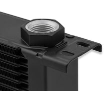 Load image into Gallery viewer, Earl's Performance Earl's UltraPro Oil Cooler - Black - 25 Rows - Wide Cooler 425ERL - Side View
