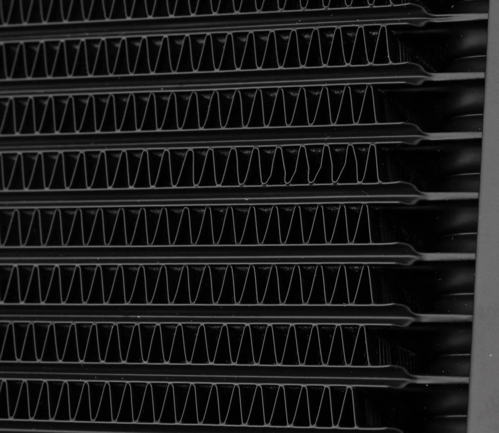 Earl's Performance Earl's UltraPro Oil Cooler - Black - 25 Rows - Wide Cooler 425ERL - Installation View