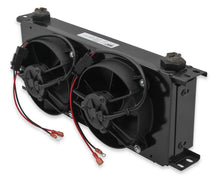 Load image into Gallery viewer, Earl's Performance Earl's UltraPro Oil Cooler w/ Dual Fan Pack - 20 Rows - Extra-Wide Cooler FP820ERL - Main Product View