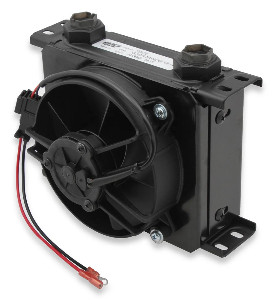 Earl's Performance Earl's UltraPro Oil Cooler w/ Fan Pack - 19 Rows - Narrow Cooler FP219ERL - Main Product View