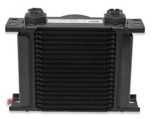 Load image into Gallery viewer, Earl's Performance Earl's UltraPro Oil Cooler w/ Fan Pack - 19 Rows - Narrow Cooler FP219ERL - Back View