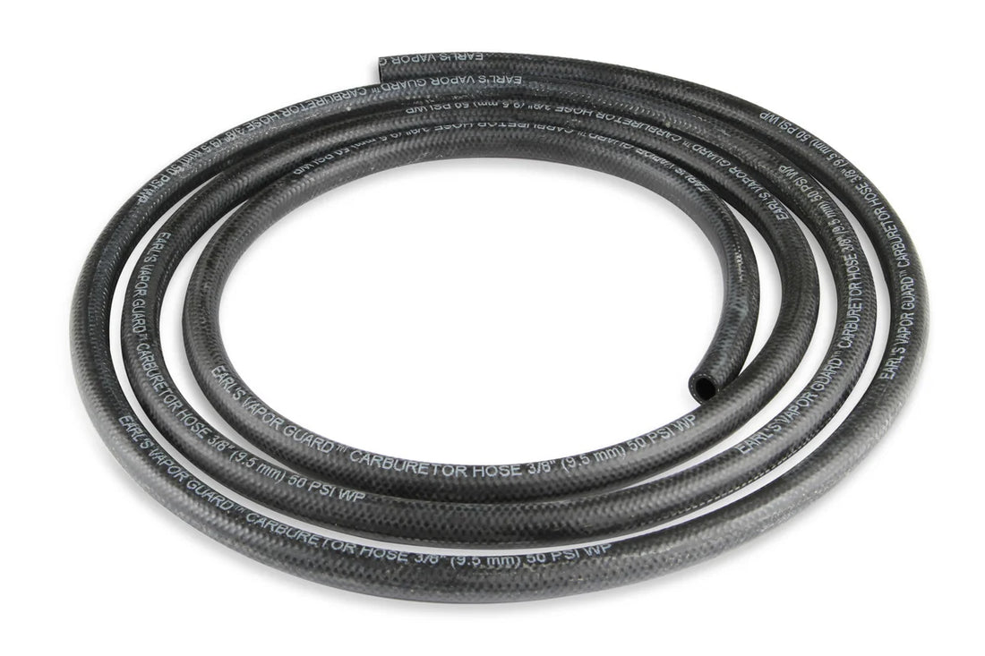 Earl's Performance Earl's Vapor Guard™ - 3/8" Carburetor Hose - 10 Foot Length 761066ERL - Side View
