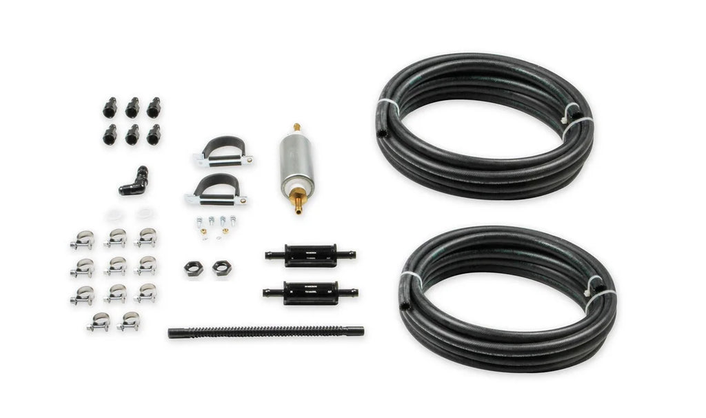 Earl's Performance Earl's Vapor Guard™ EFI Fuel System Plumbing Kit PK0010ERL - Side View