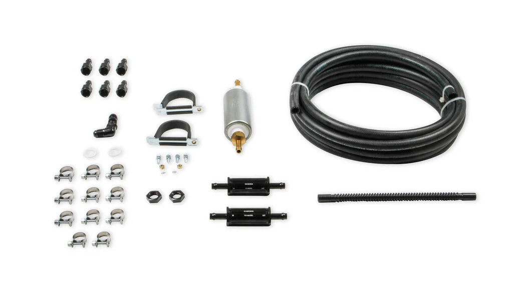 Earl's Performance Earl's Vapor Guard™ EFI Fuel System Plumbing Kit PK0011ERL - Side View
